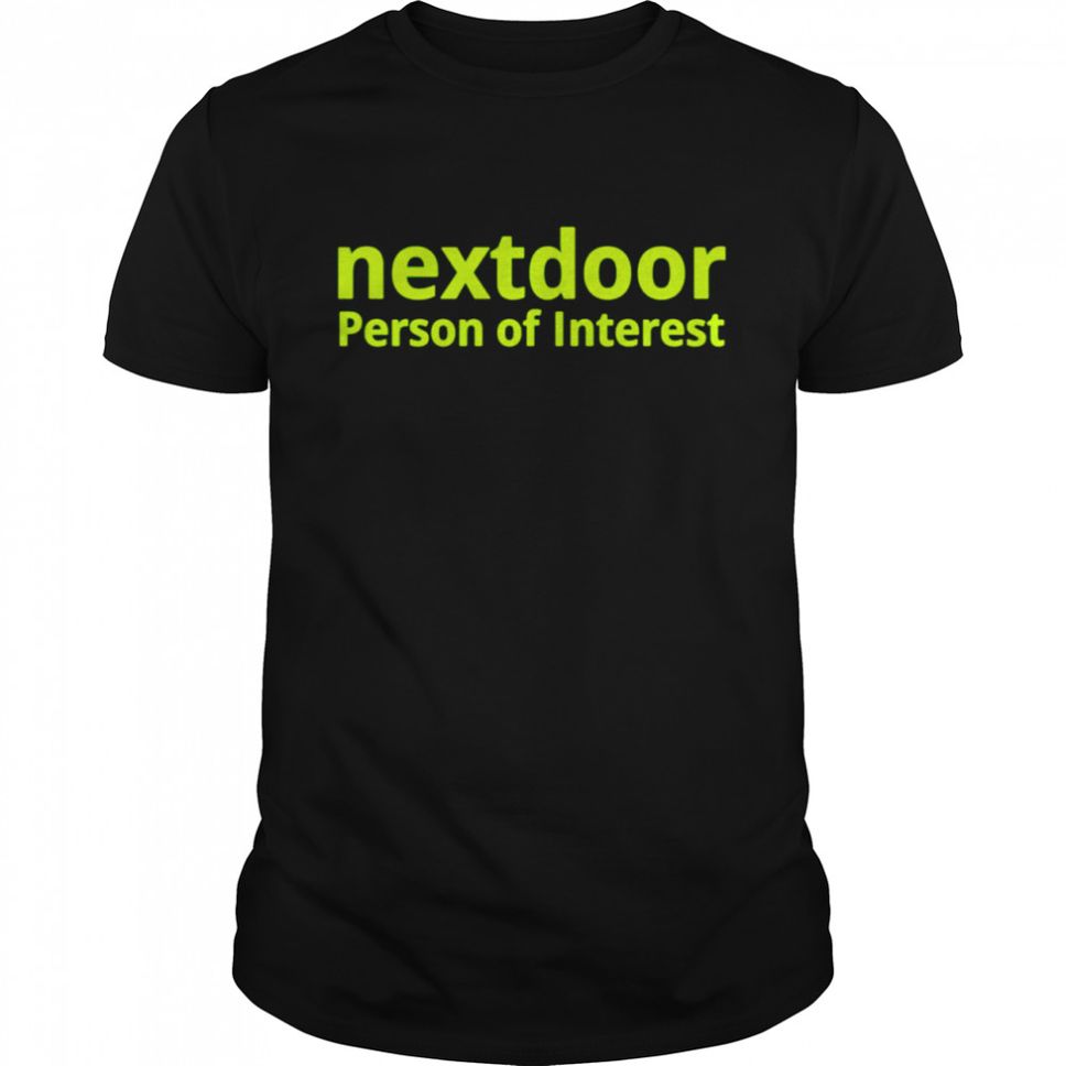 Eric Budd Nextdoor Person Of Interest Shirt