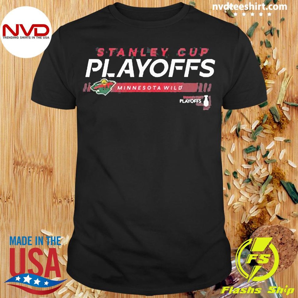 Fanatics Minnesota Wild 2022 Stanley Cup Playoffs Shirt