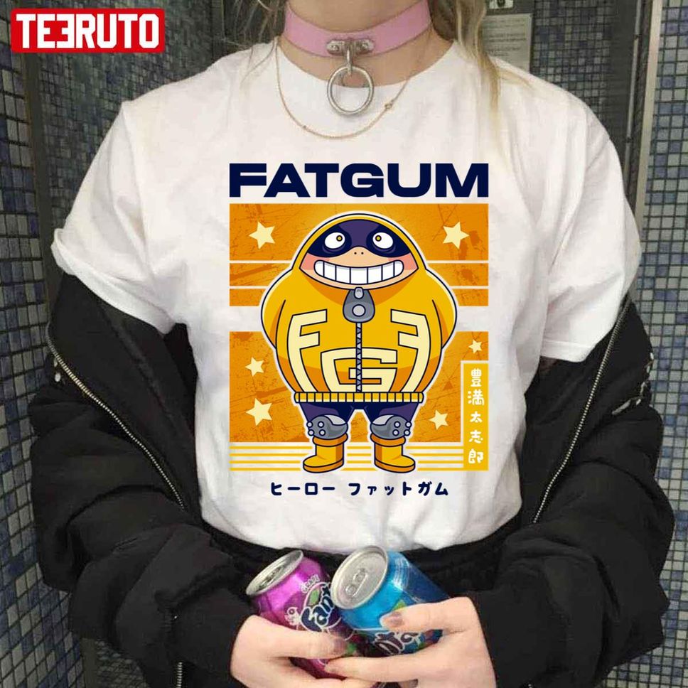 Fatgum My Hero Academia Anime Unisex T Shirt