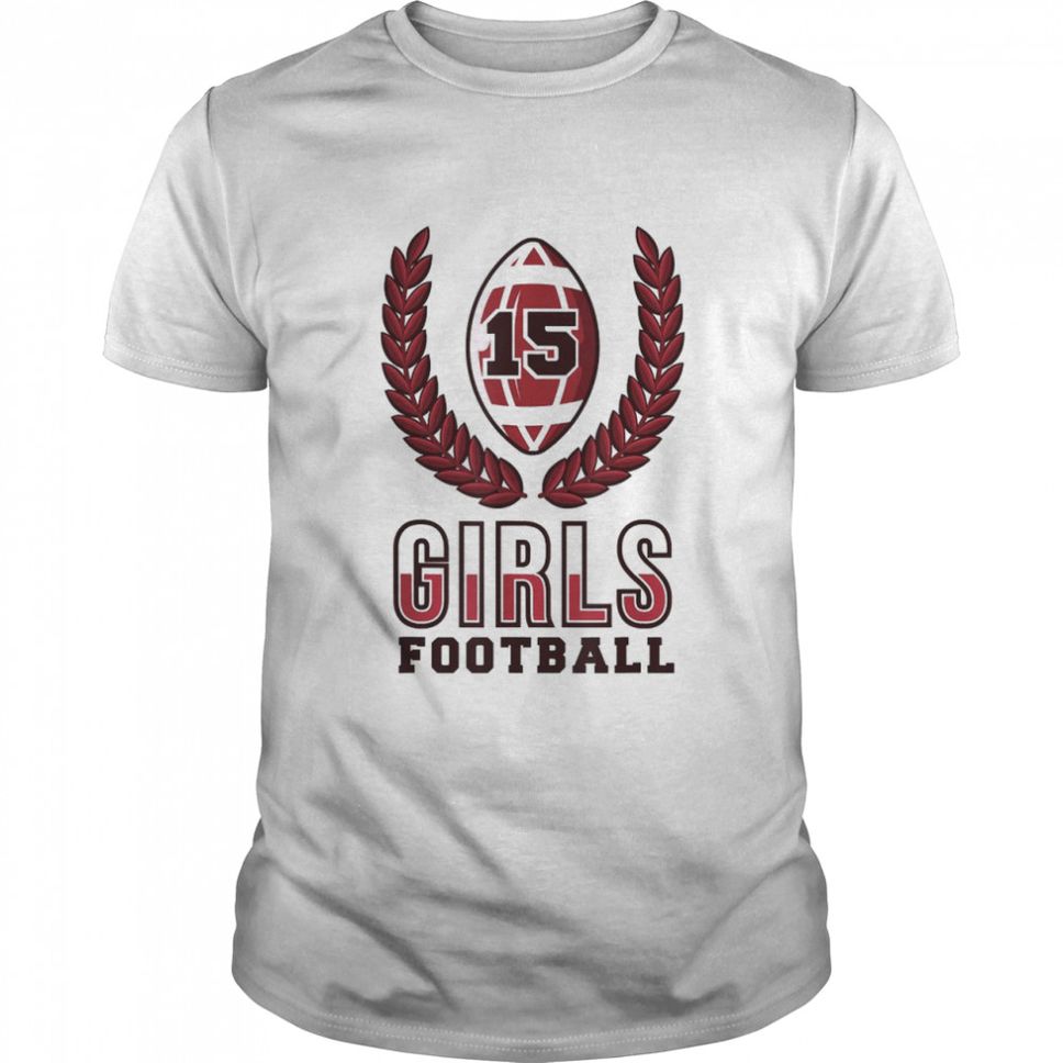 Fifteen Girl Football Sport, Gear Football T Shirt