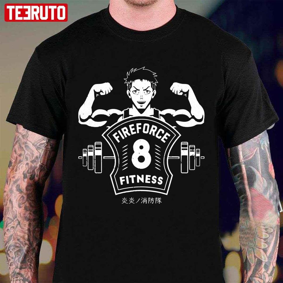 Fire Force 8 Fitness Anime Unisex T Shirt