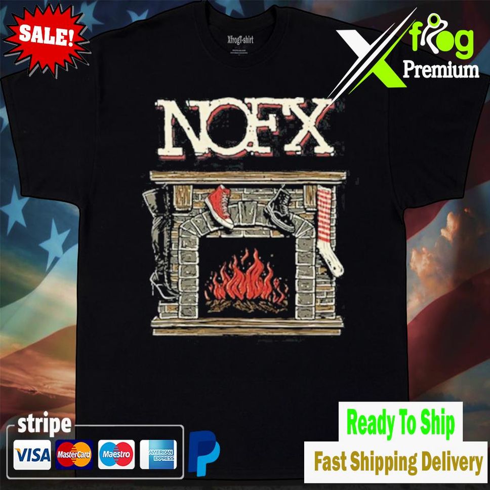Fireplace Nofx Shirt Tshirtblack