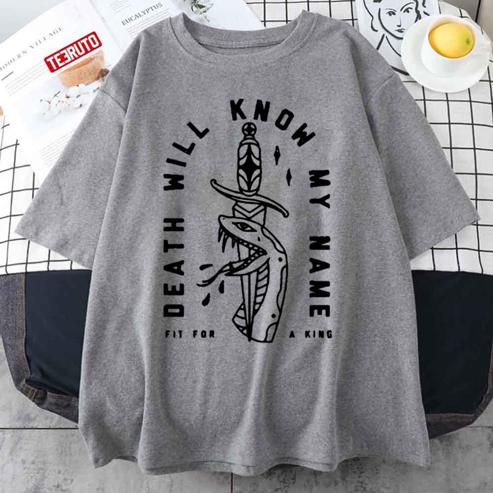 Fit For A King Death Will Know My Name Snake Unisex TShirt