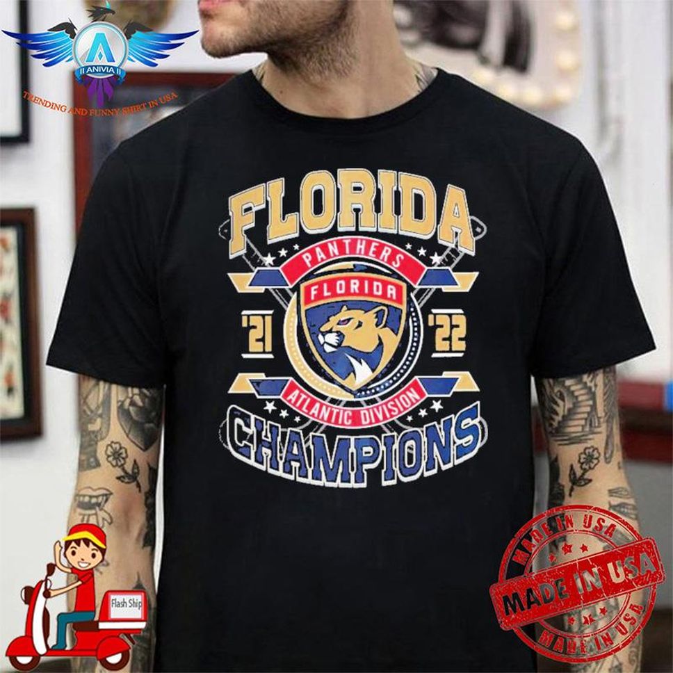 Florida Panthers 2022 Atlantic Division Champions Shirt
