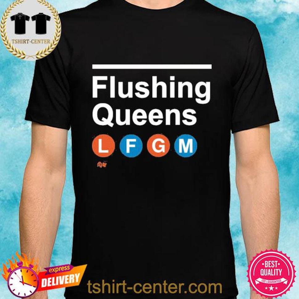 Flushing Queens Lfgm Subway Sign Shirt