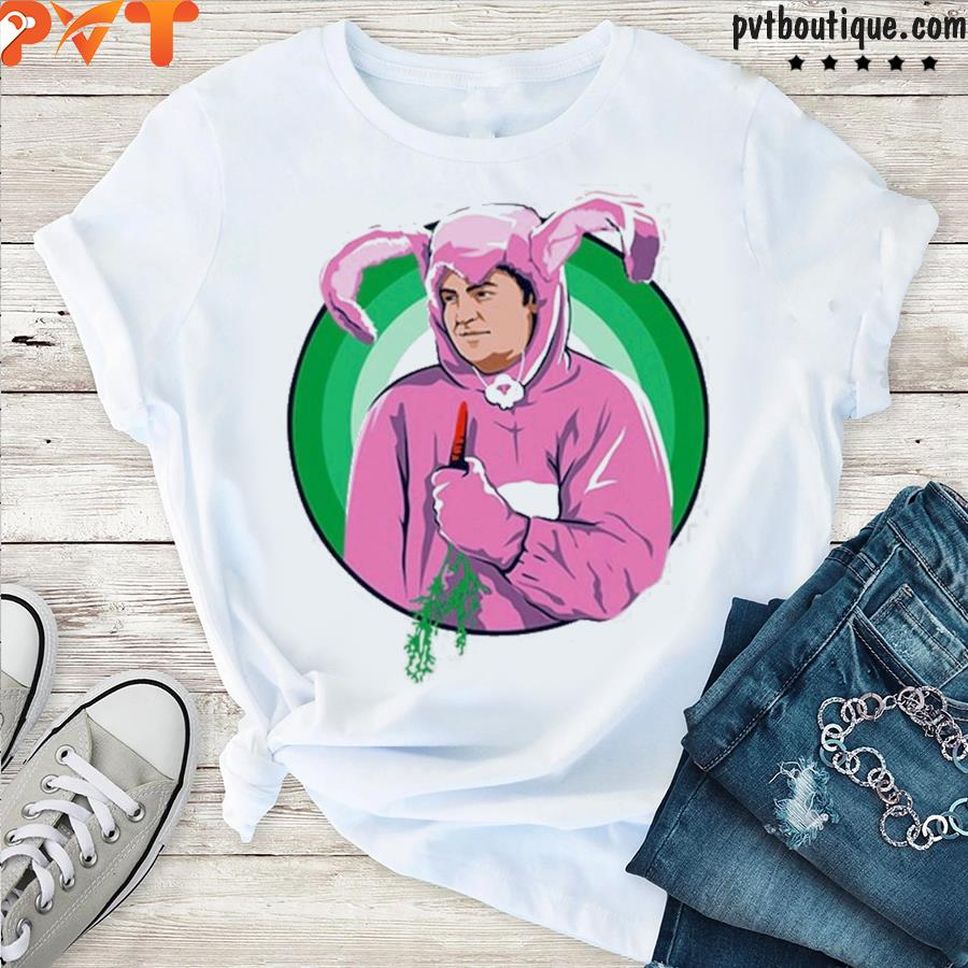 Friends limited edition cast collection the pink bunny suit shirt