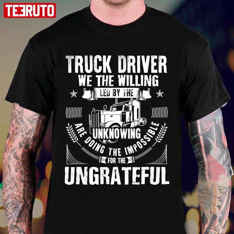 Fun Truck Driver Truck Driver Shirt Trucker Gift Truck Driver Wife Diesel Shirt Truck Driv Unisex T Shirt