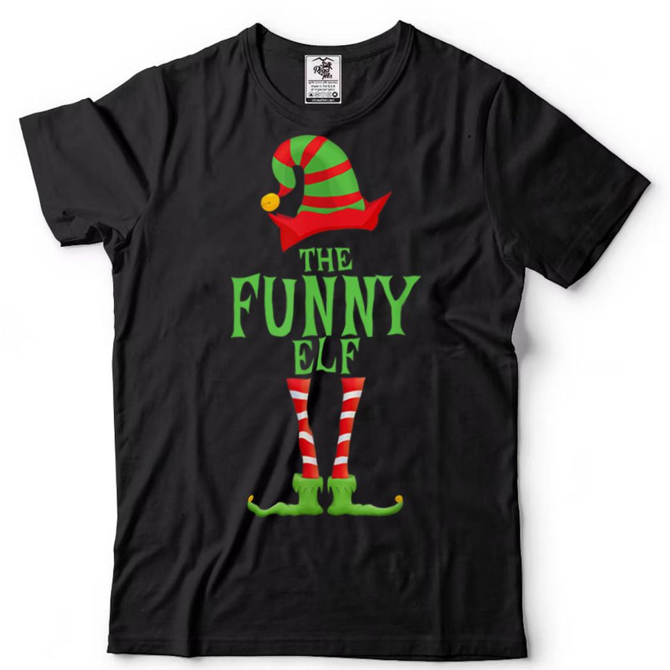 Funny Elf Christmas Novelty Family Christmas Pajama Party T Shirt Hoodie Sweter Shirt