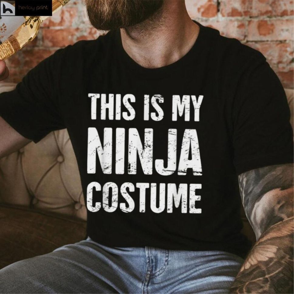 Funny Ninja Costume T Shirt Hoodie, Sweater Shirt