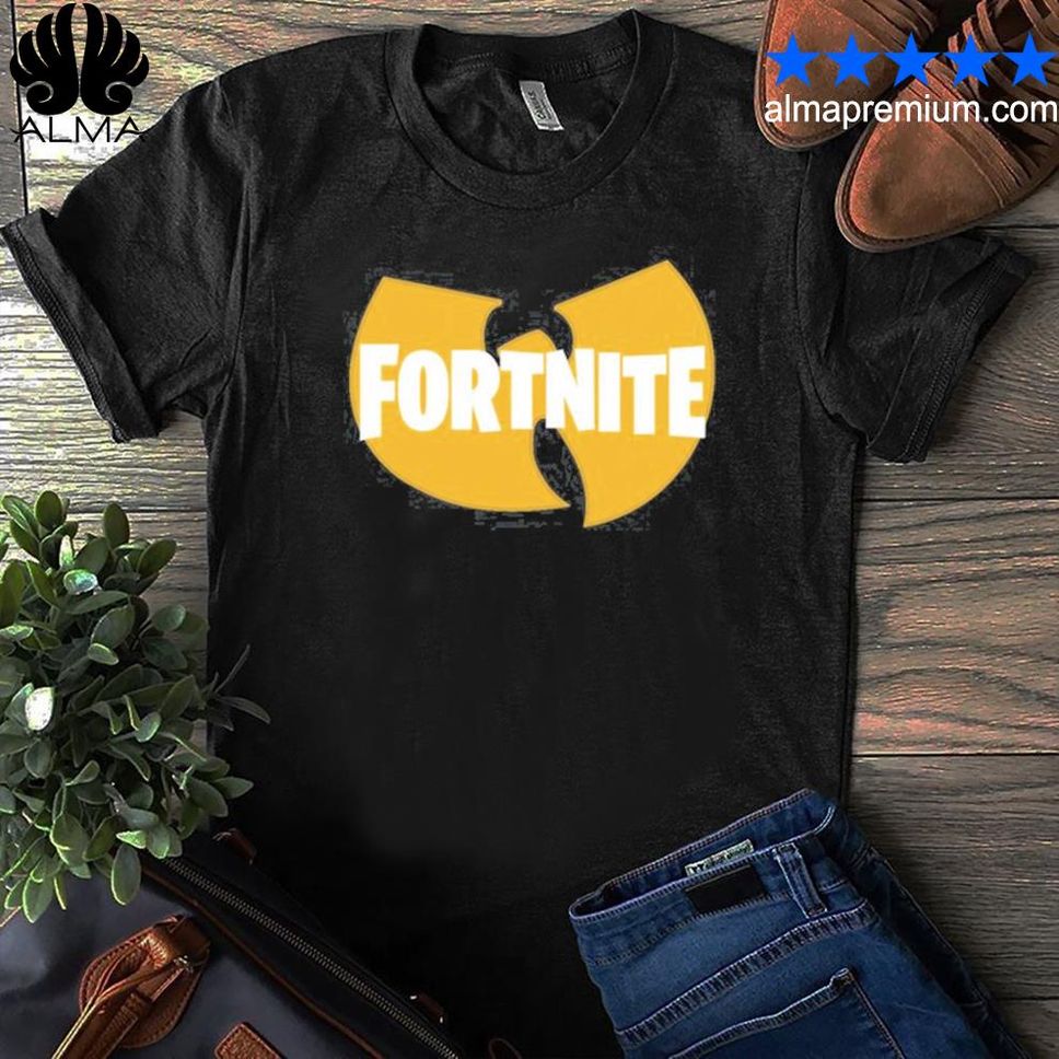 Funny Wu X Fortnite Classic Logo T Shirt Shirt
