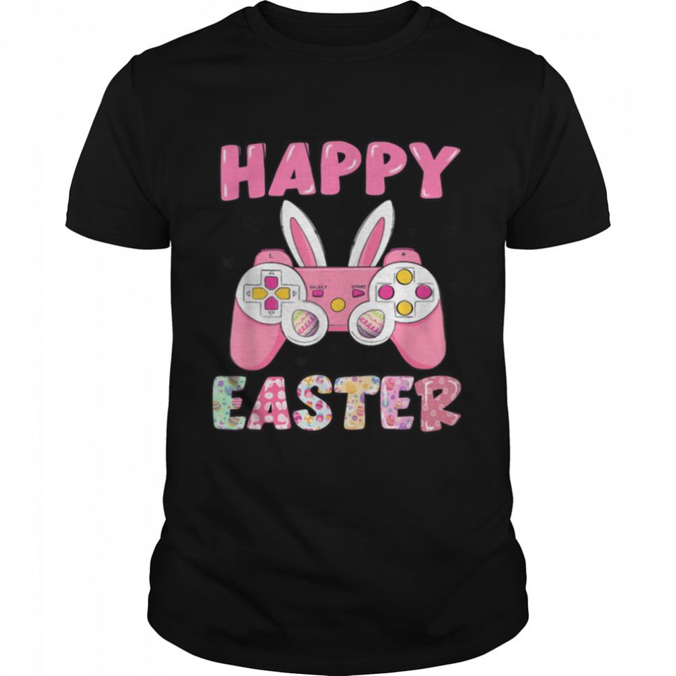 Game Controller Happy Easter Day Gamers Kids Girls Boys TShirt B09VYWBH5D