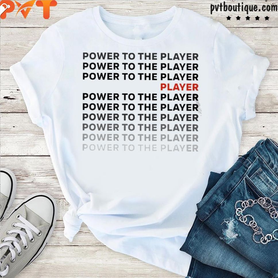 Gamestop Power To The Players Shirt
