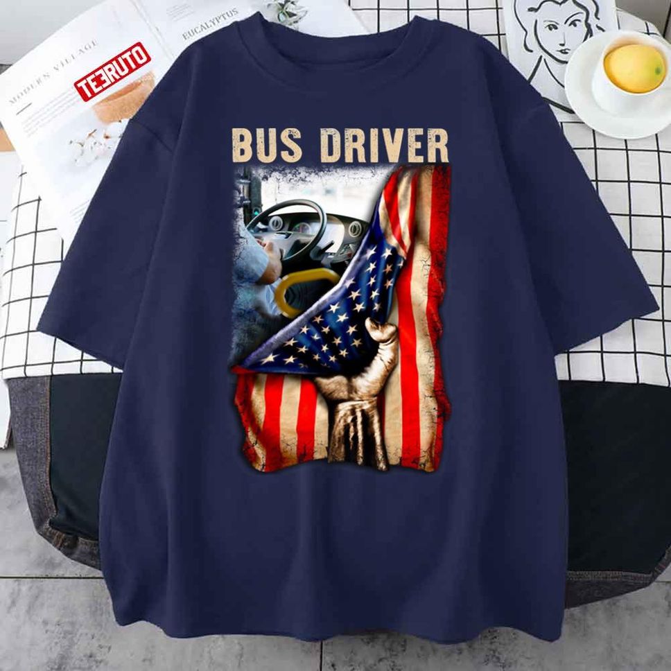 Glorious American Bus Driver Unisex T Shirt
