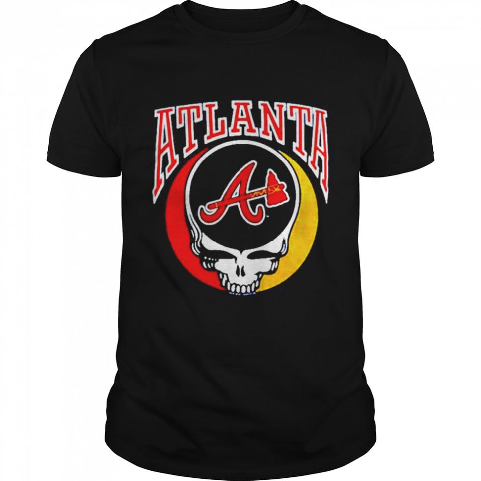 Grateful Dead Atlanta Braves baseball shirt