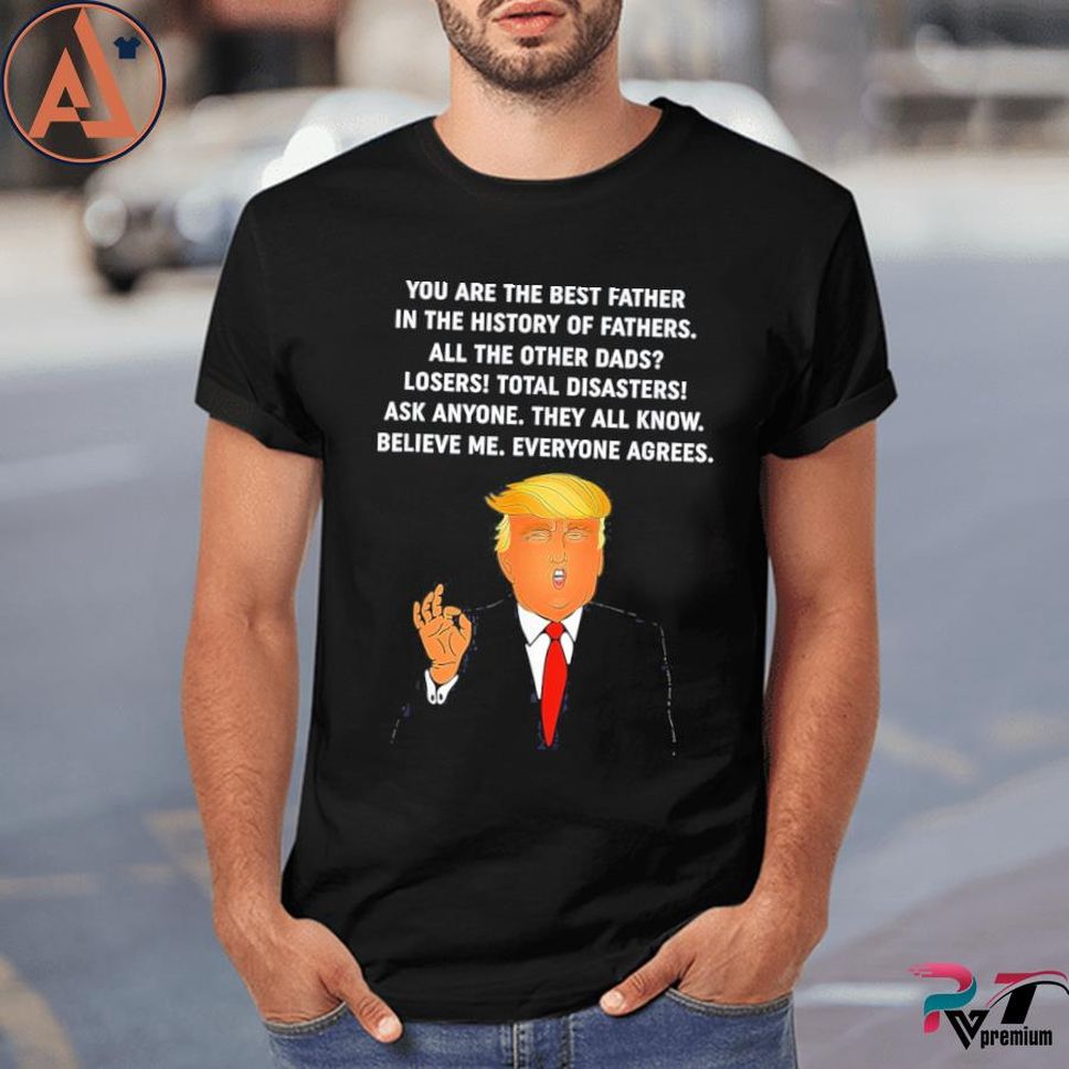 Great Dad Donald Trump Father's Day Shirt