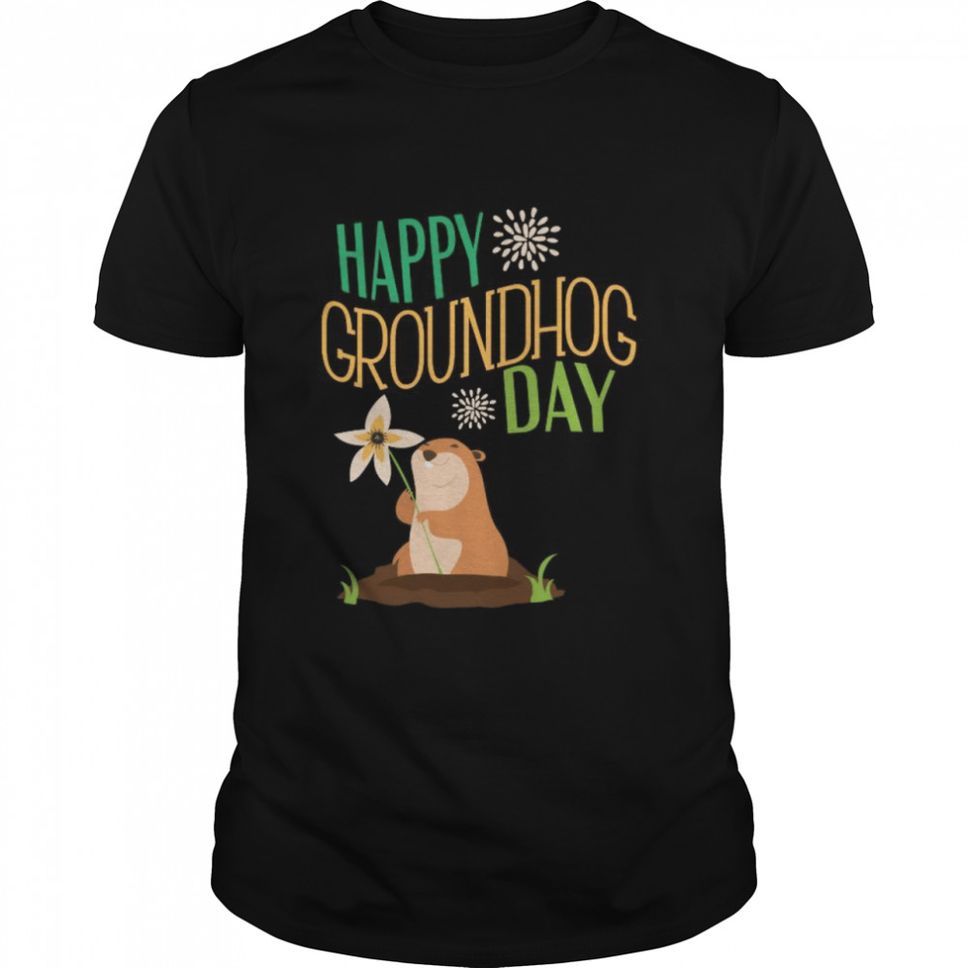 Groundhog Day 2021 Happy Ground Hog Shirt