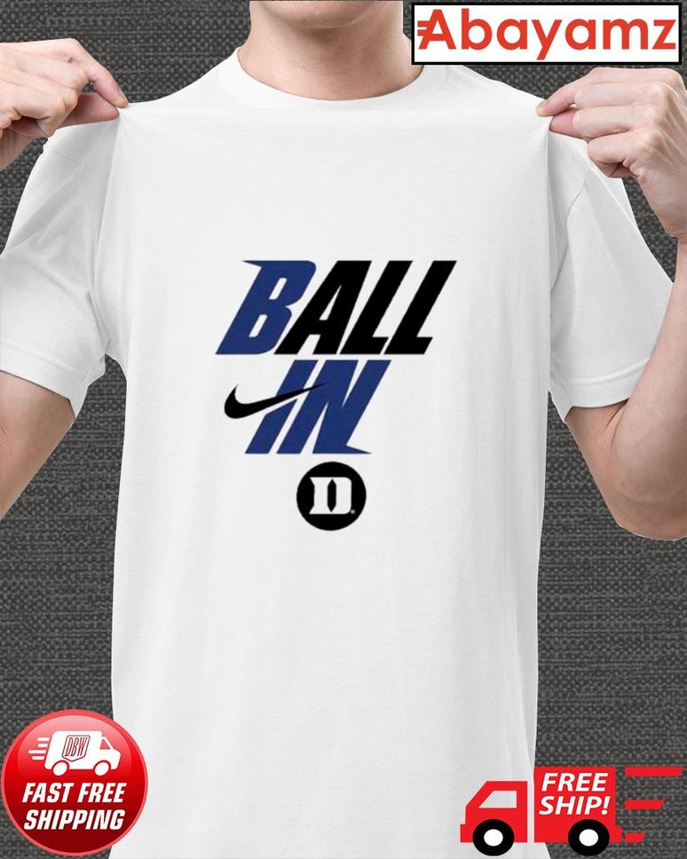HOT Duke Blue Devils Nike Ball In shirt