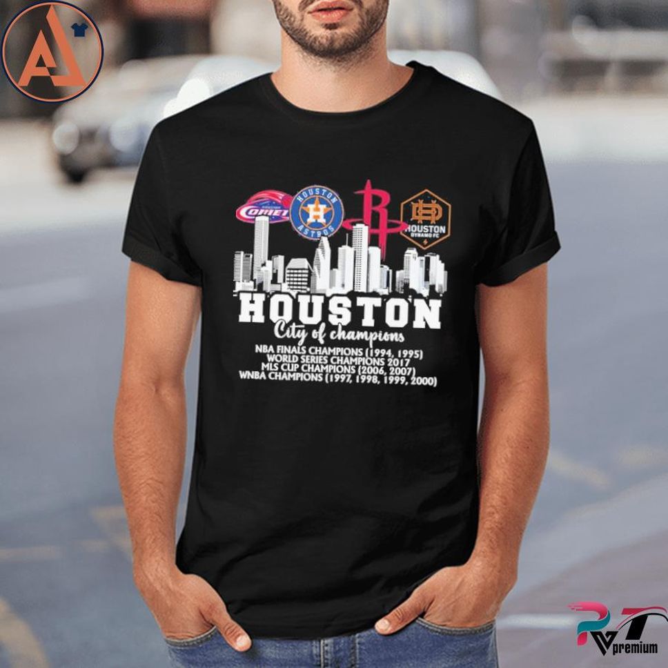 Houston City Of Champions NBA Final Champions World Series Champions 2022 Shirt