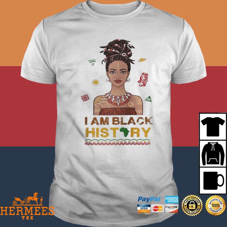 I am black black history month educated black girl Tshirt