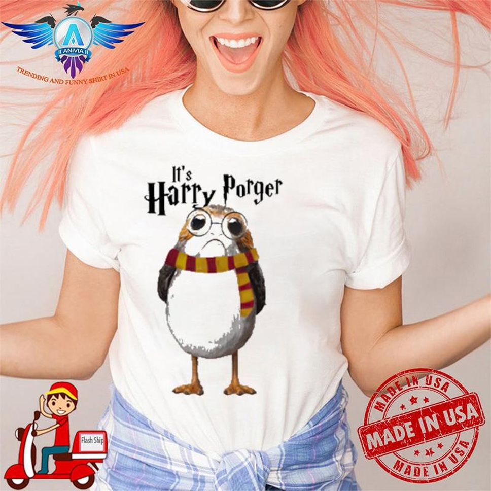 It's Harry Porger Harry Potter Porg Shirt