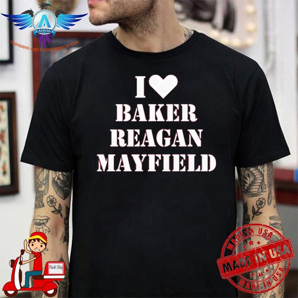 Janelle Semmel I Heart Baker Reagan Mayfield Shirt