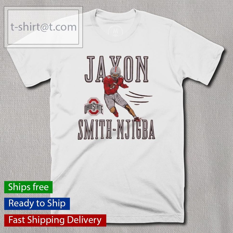 Jaxon SmithNjigba Ohio State Football Shirt