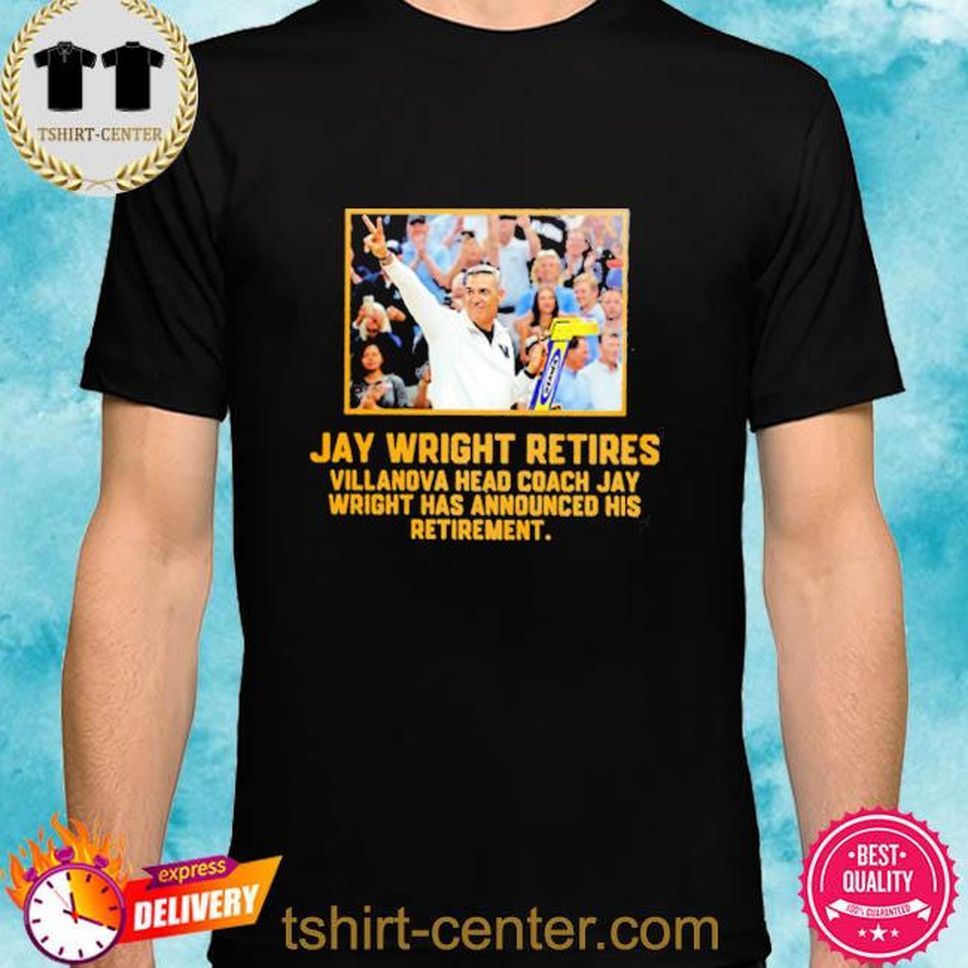 Jay Wright Retires NBA Shirt