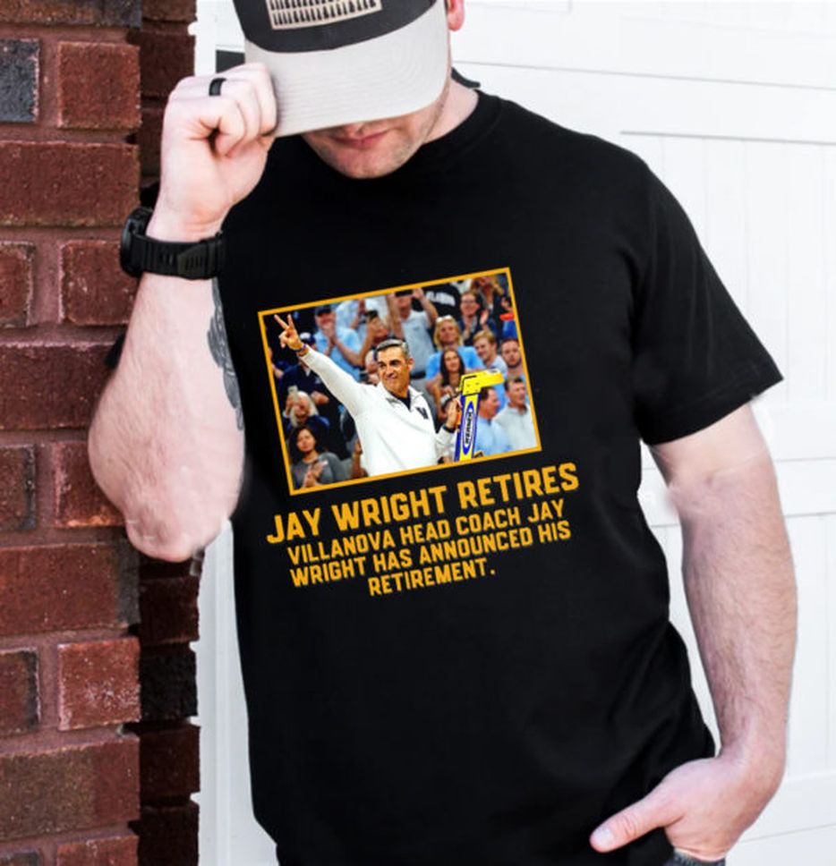 Jay Wright Retires NBA TShirt