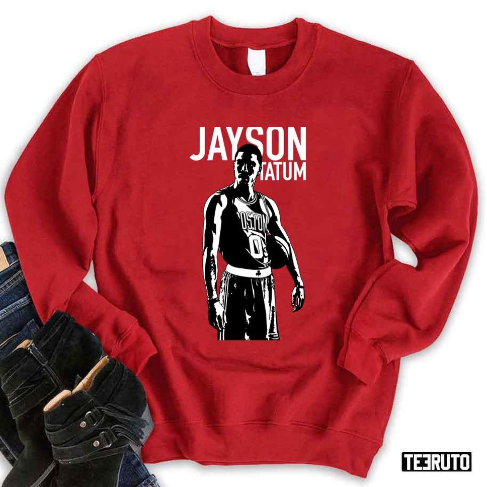 Jayson Tatum Black And White Unisex Sweatshirt