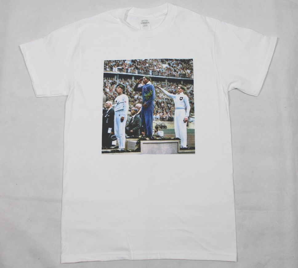 Jesse Owens 1936 Olympics White Tshirt sizes available S3XL