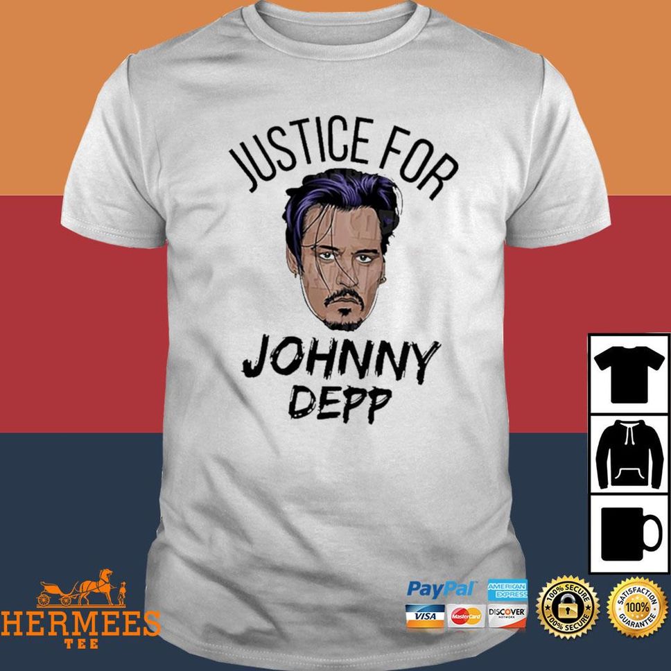 Justice For Johnny Depp Inspired T Shirt