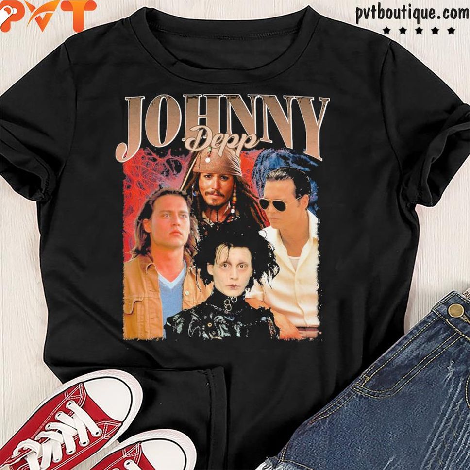 Justice Johnny Depp Homage Vintage Shirt