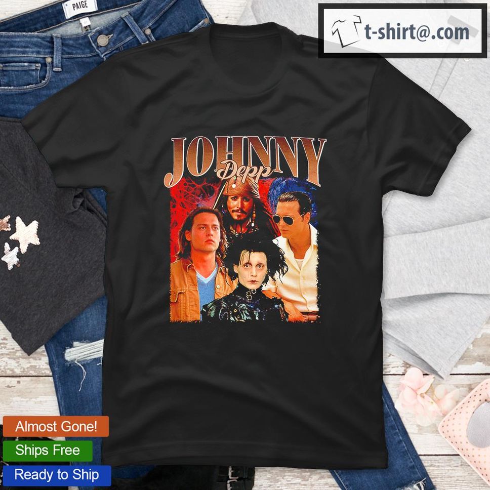 Justice Johnny Depp Homage Vintage T Shirt