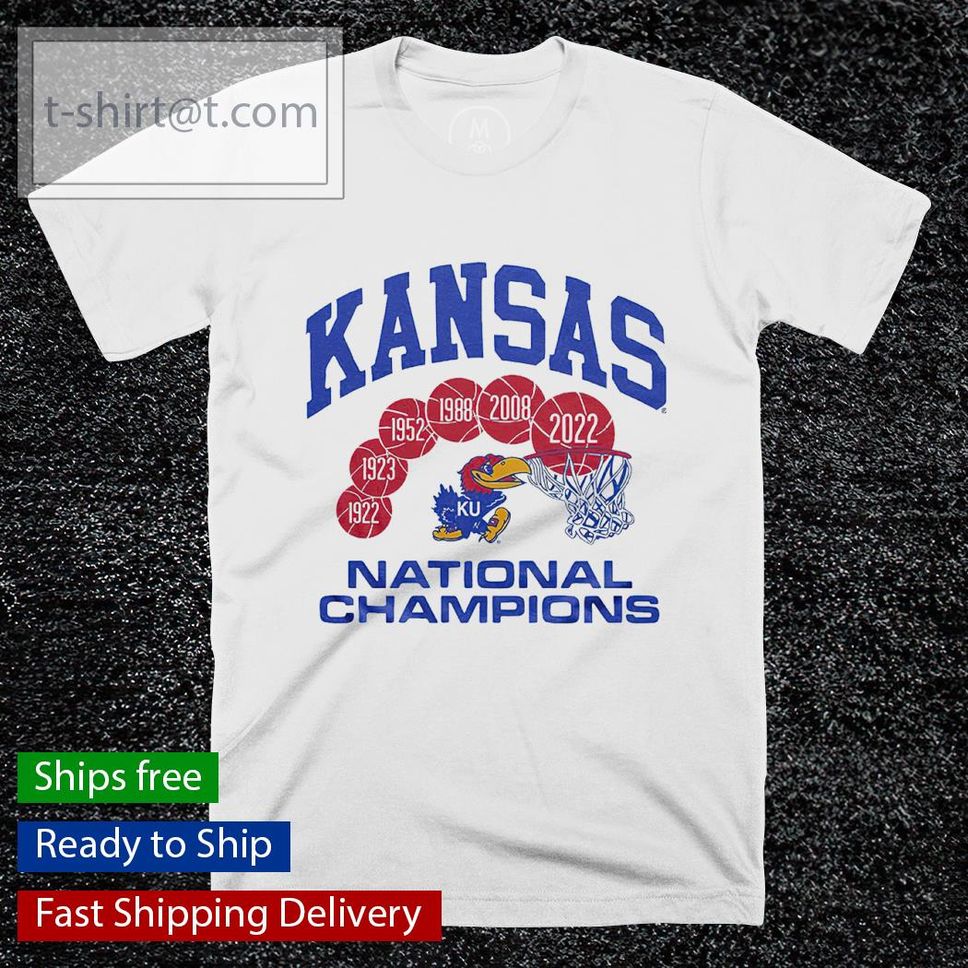 Kansas Basketball National Champions shirt