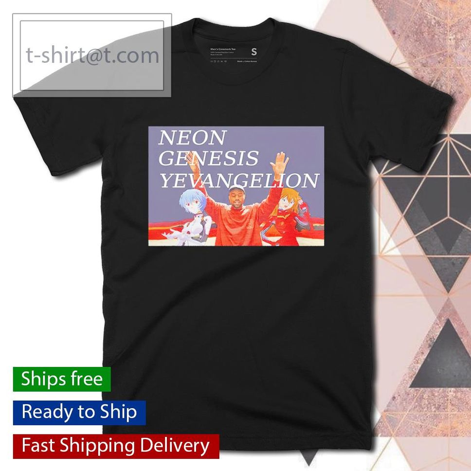 Kanye Neon Genesis Yevangelion shirt