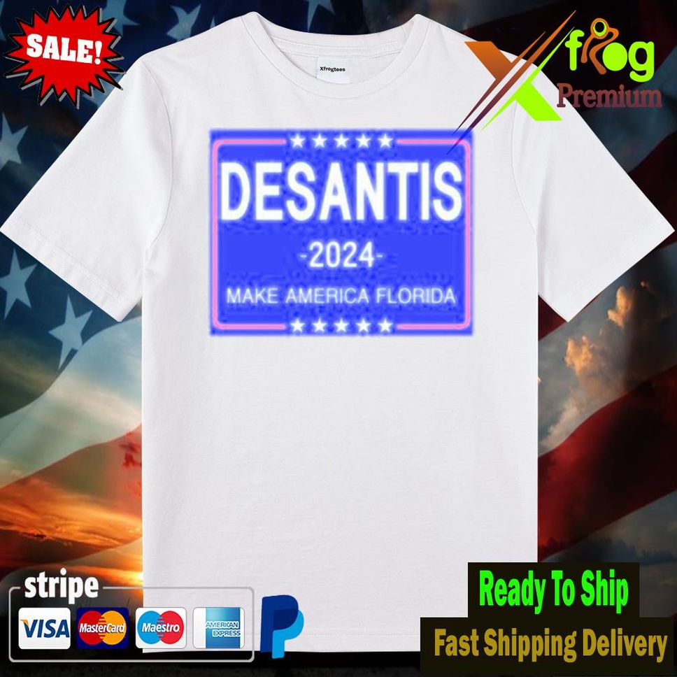 Kenny Chesney Desantis 2024 Make America Florida Shirt Woman