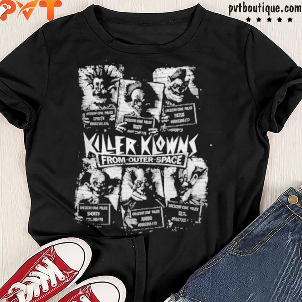 Killer klowns shot shirt