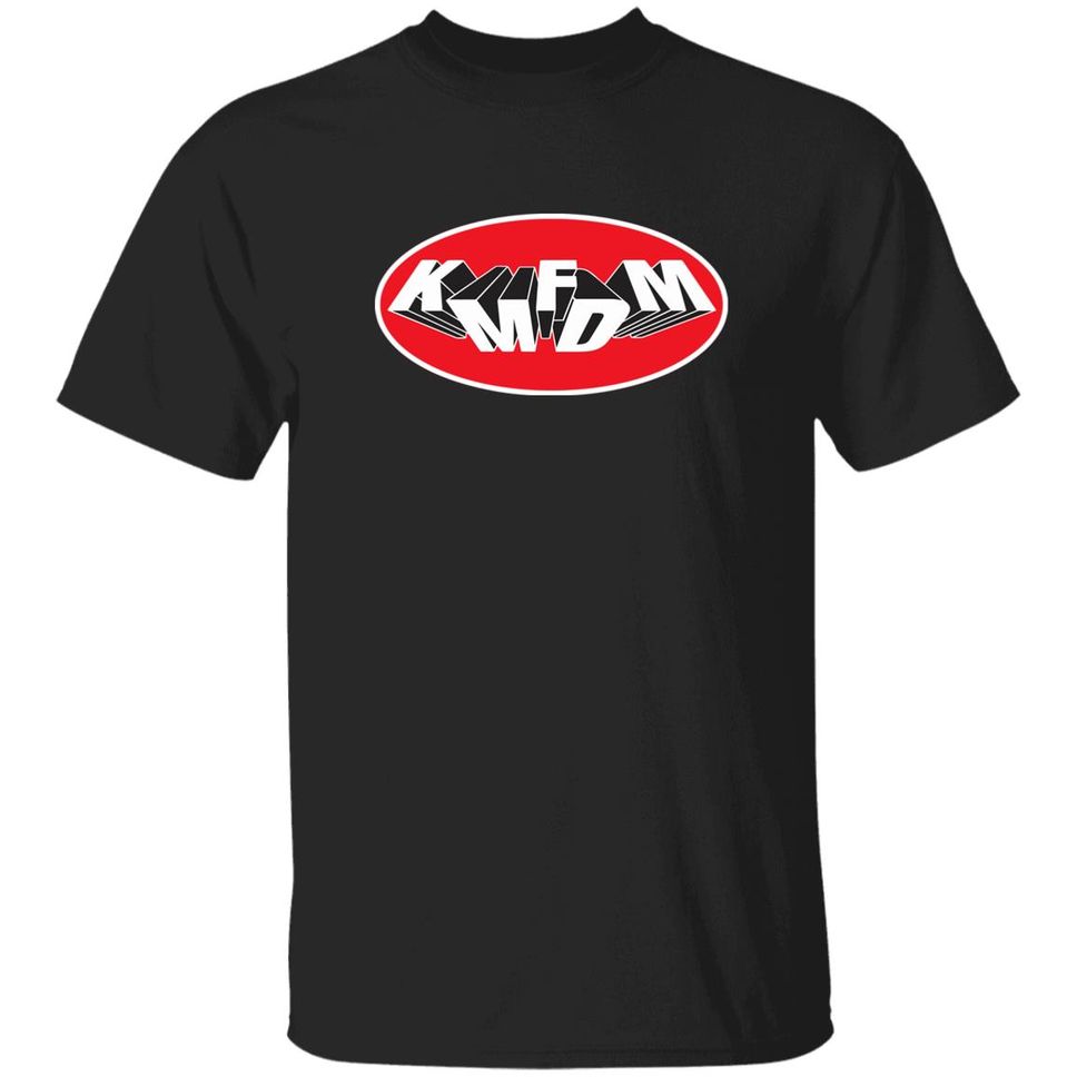 KMFDM Store Fulfillment Merch Oval Tumbling Shirt