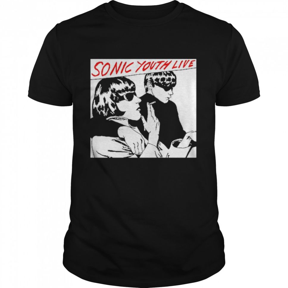 Kurt Cobain Sonic Youth Live Tshirt