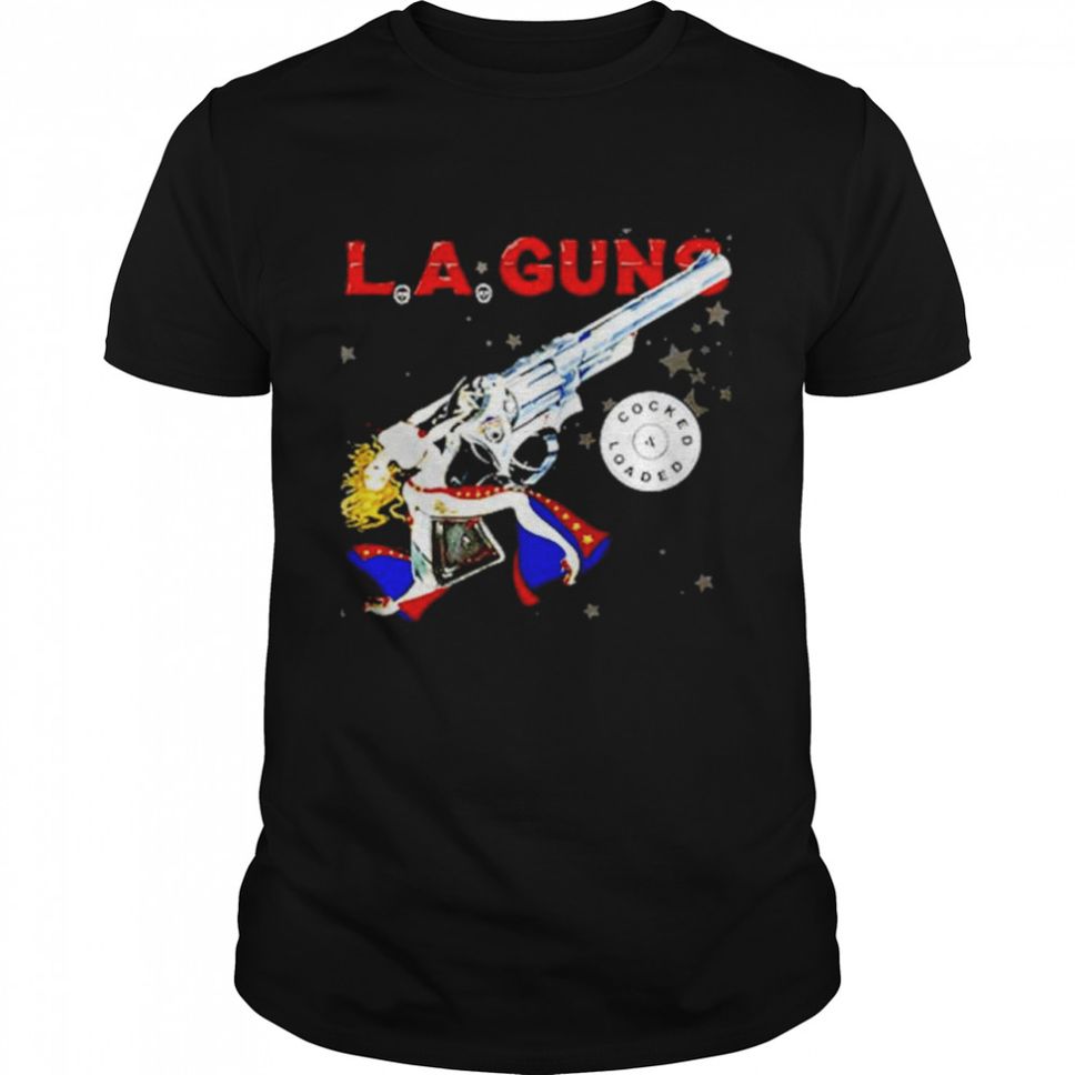 LA Guns Cocked And Loaded T Shirt
