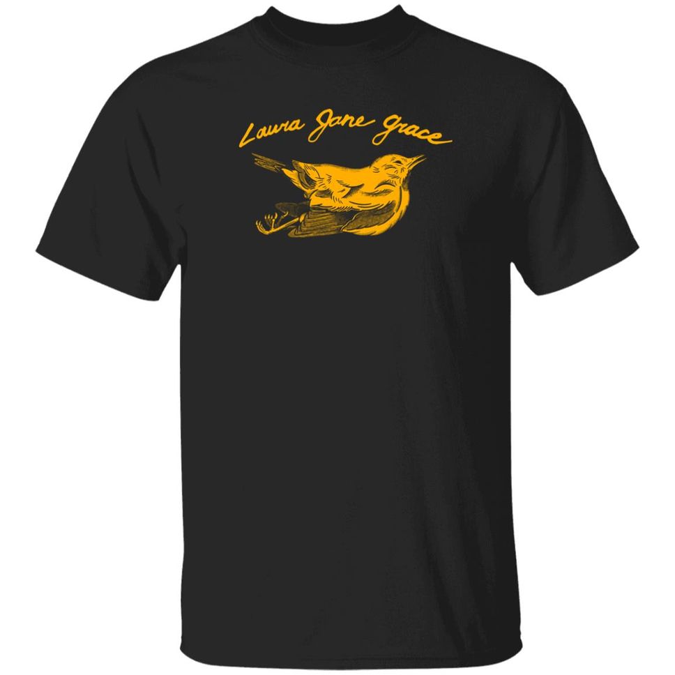 Laura Jane Grace Merch Laura Jane Grace Bird T Shirt Dead Bird