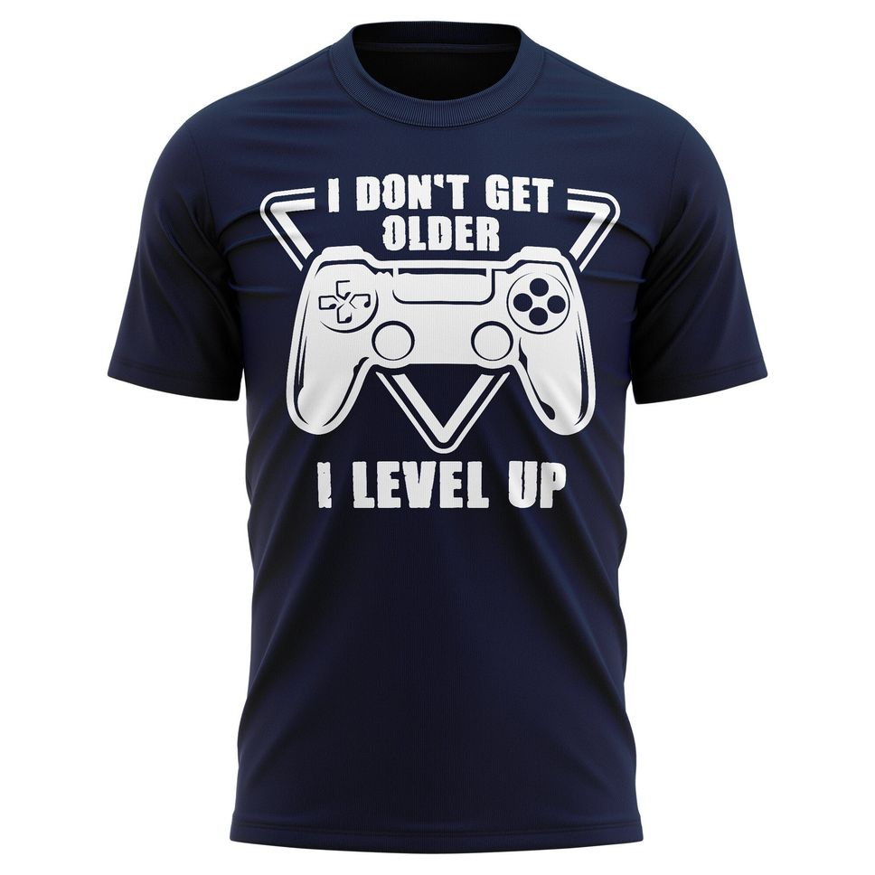 Level Up Gaming T Shirt Funny Tshirt Gaming Tshirt Mens Funny T Shirts Gaming Gifts Gamer Video Game Top Tee