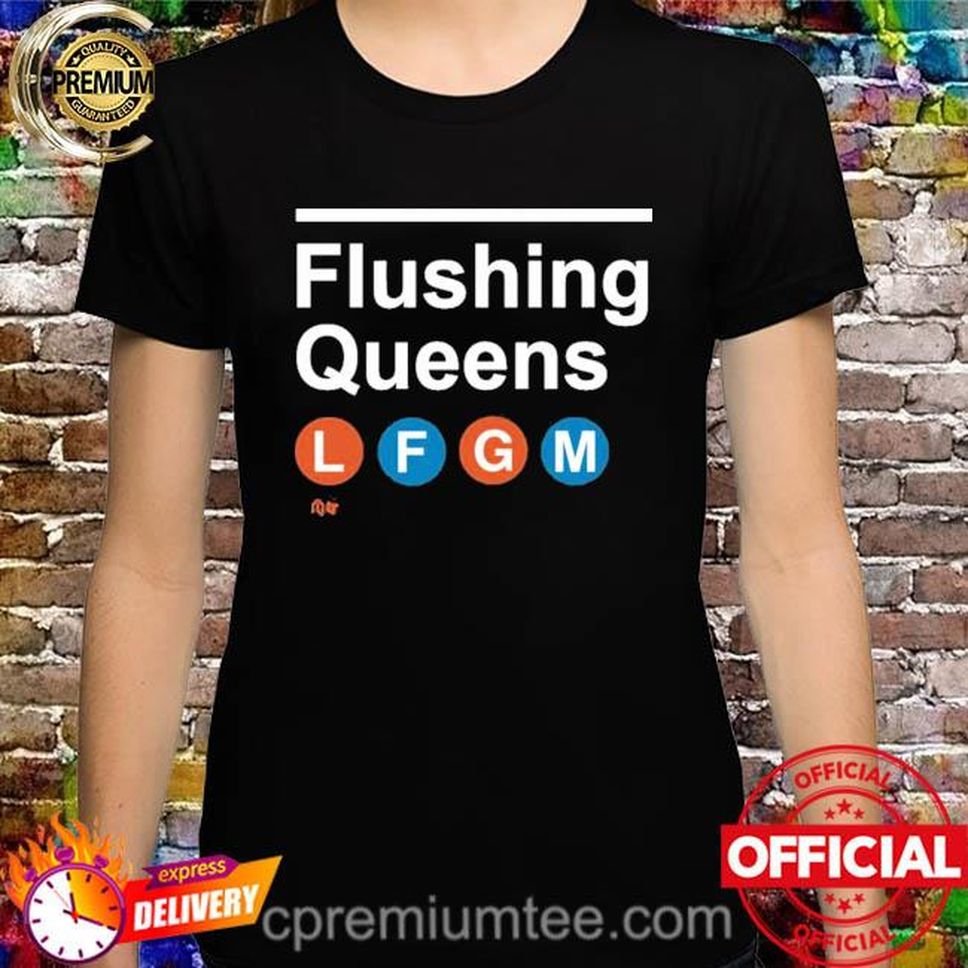 LFGM Flushing Queens Subway Sign Shirt