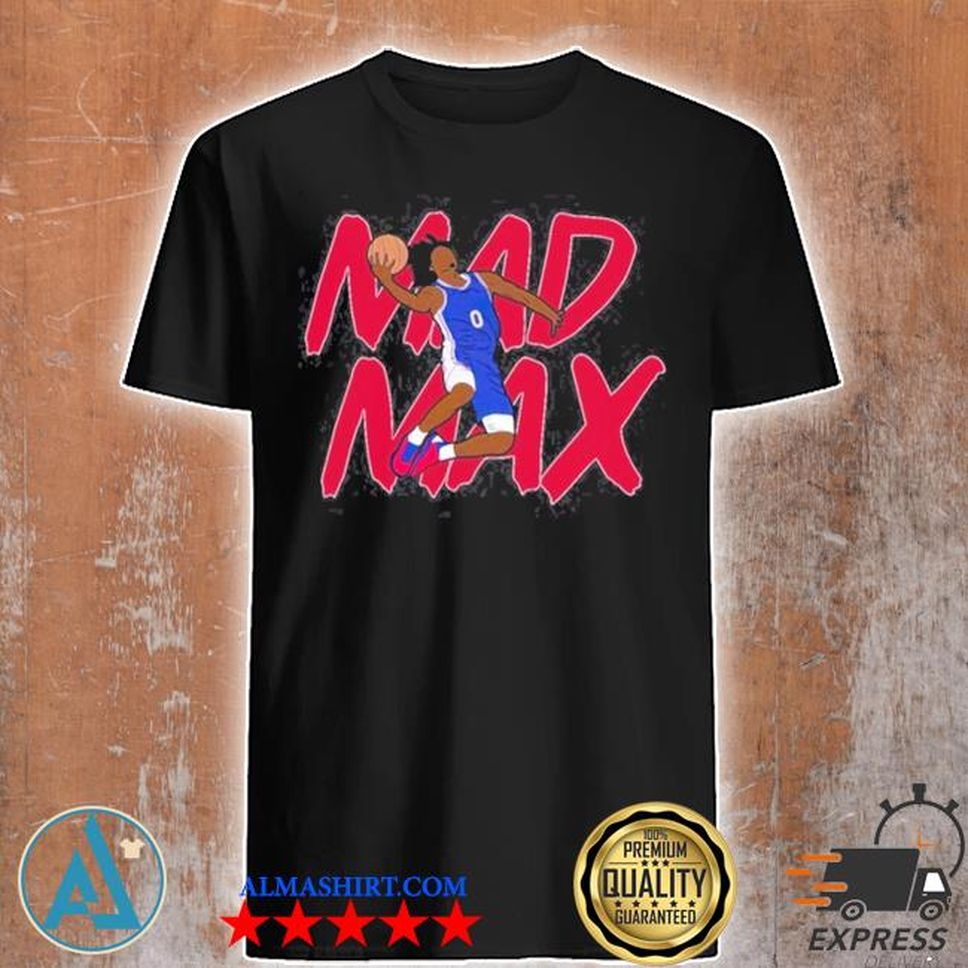 Mad Max Tyrese Maxey Philadelphia 76ers Shirt