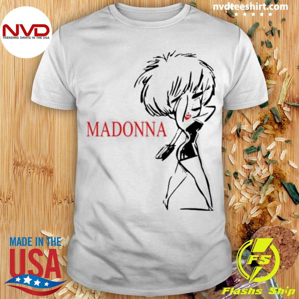Madonna Daily Asap Rocky 80S Madonna Shirt