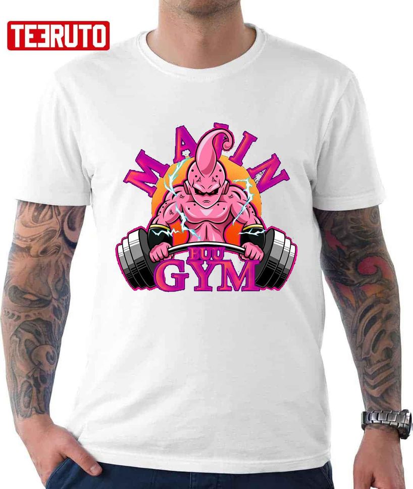 Majin Buu Gym Dragonball Z Fitness Anime Unisex T Shirt