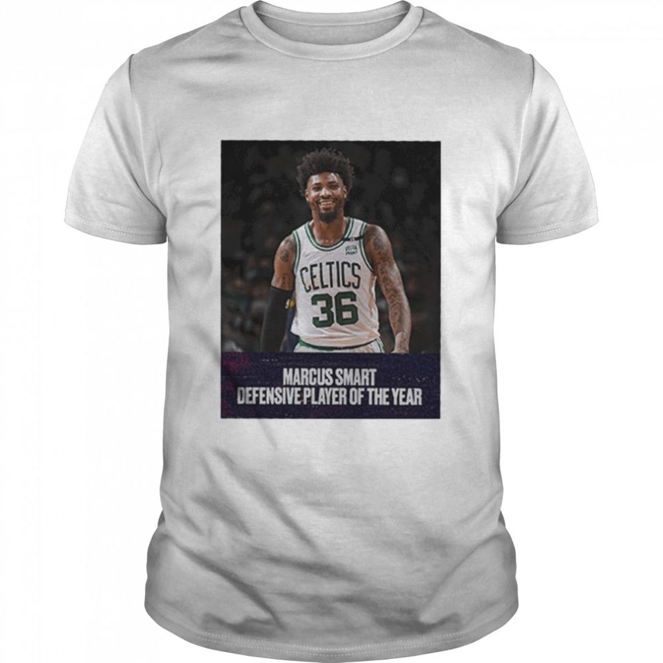 Marcus Smart Defensive Player Of The Year NBA TShirt