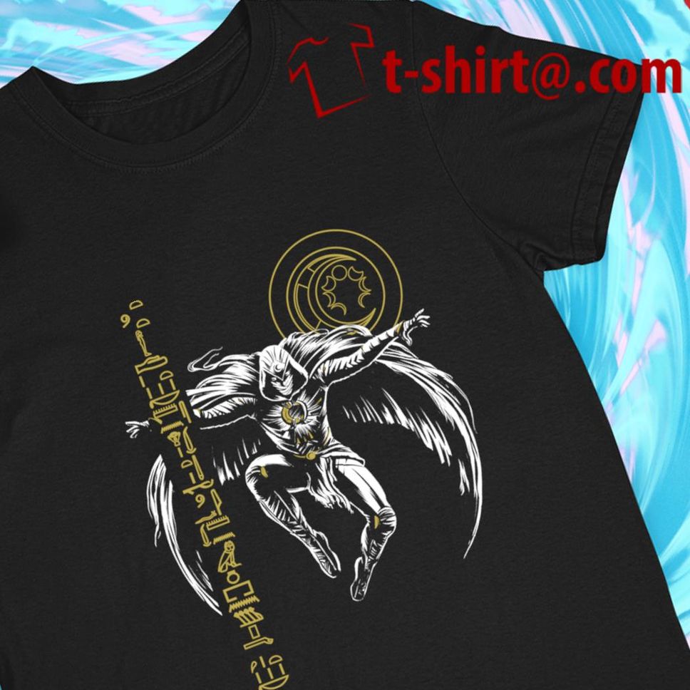 Marvel Moon Knight Hieroglyphics Leap 2022 T Shirt