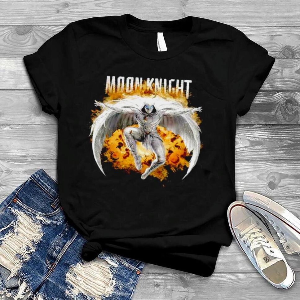 Marvel Moon Knight Leaping Burst Shirt