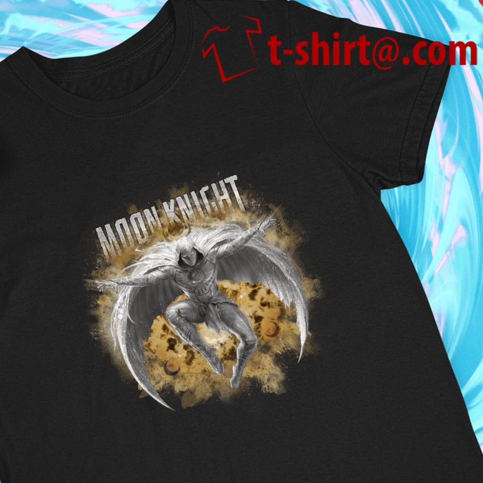 Marvel Moon Knight Leaping Knight Character T Shirt